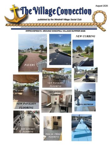 Windmill Village - Punta Gorda newsletter cover