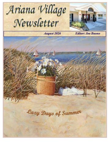 Ariana Village newsletter cover