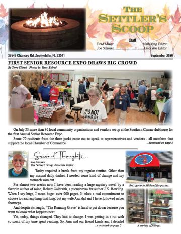 Settlers Rest newsletter cover