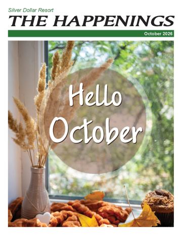Silver Dollar Resort newsletter cover