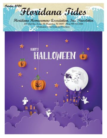Floridana newsletter cover