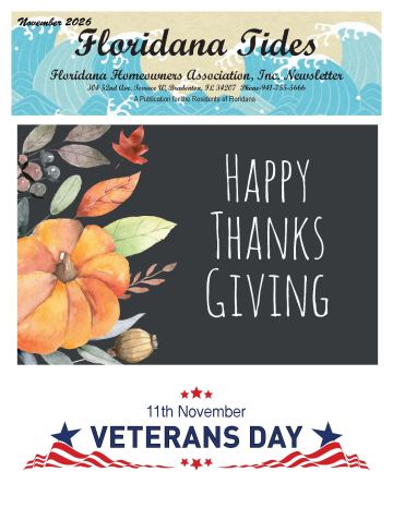 Floridana newsletter cover
