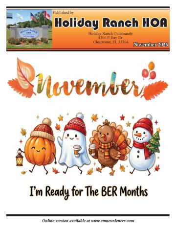 Holiday Ranch newsletter cover