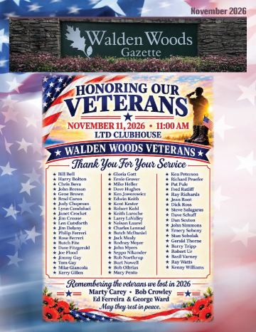 Walden Woods Ltd & North newsletter cover